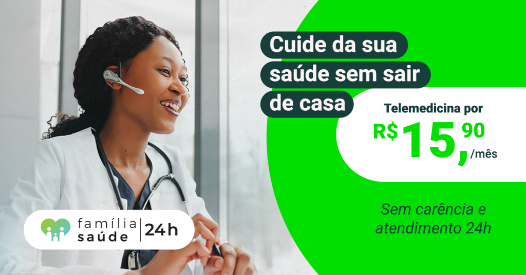 banner redirecionando para um plano de telemedicina.